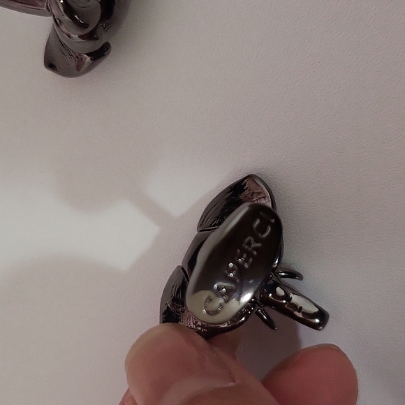 Caperci Men's Animal Elephant Head Shirt Cufflinks - Picture 5 of 8